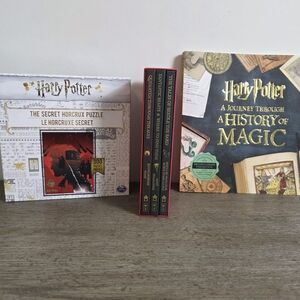 Harry Potter Puzzle and Book Set